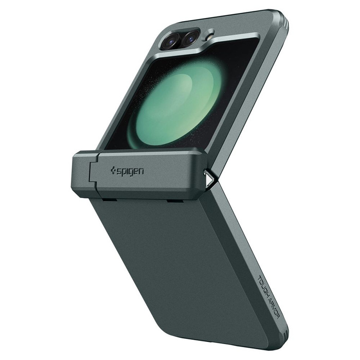Coque Spigen Tough Armor Pro Galaxy Z Flip 5 Vert Abyss Case