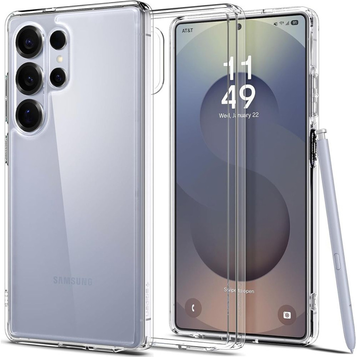 Spigen Ultra Hybrid GALAXY S25 ULTRA CRYSTAL CLEAR