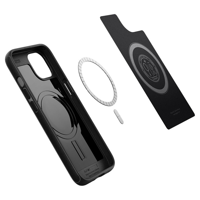 Coque SPIGEN iPhone 13 Mag Armor Magsafe Matte Black Case