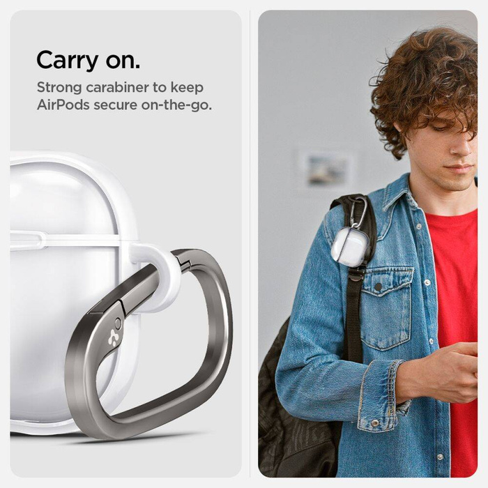 Spigen Ultra Hybrid Apple AIRPODS 4 JET WEISS