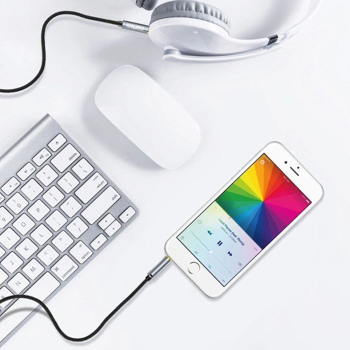 Kabel Choetech AUX002 Miniklinke 3,5mm (Stecker) / Miniklinke 3,5mm (Stecker) 1,2m - schwarz