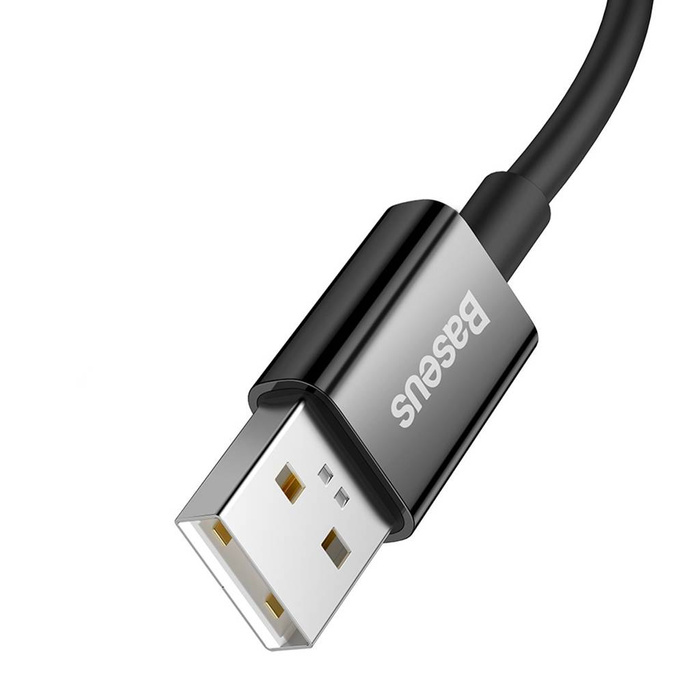 Baseus Superior Series SUPERVOOC USB-A vers USB-C 65W 1m noir