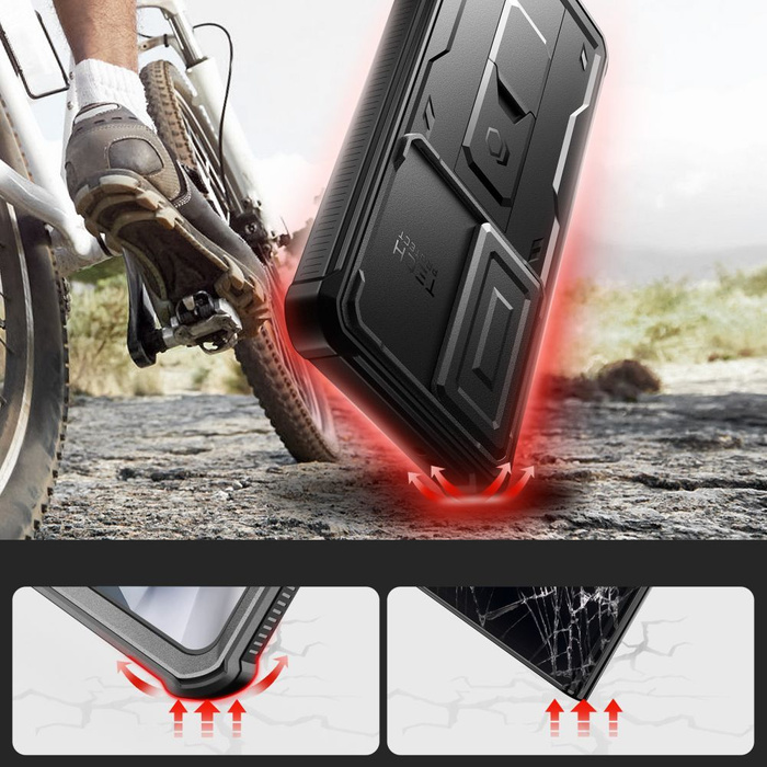 Etui Tech-protect Kevlar Cam+ Samsung Galaxy S24 Ultra Black Case