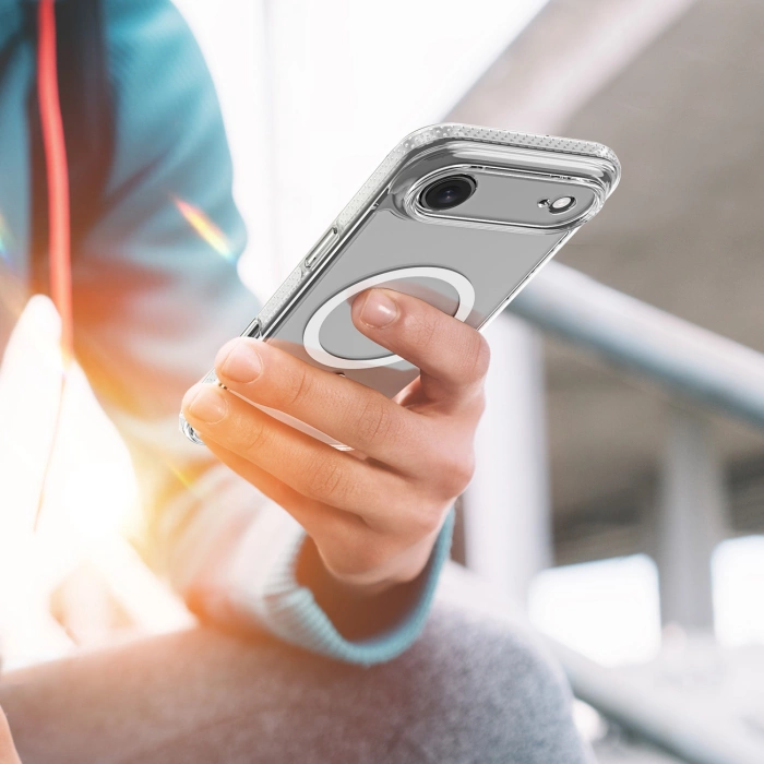 Dux Ducis Clin Mag Case for iPhone 17 Air Compatible with MagSafe - Transparent