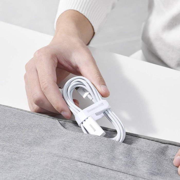 Baseus Superior Câble USB - Lightning / USB Typ C / micro USB 1,5 m 3,5 A  Bleu (CAMLTYS-03)