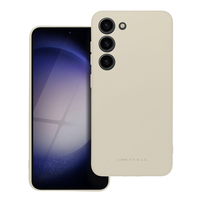 ROAR futerał SPACE do SAMSUNG S23 Kremowy