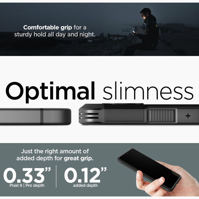 Cover Spigen Tough Armor GOOGLE PIXEL 9 / 9 PRO NERO