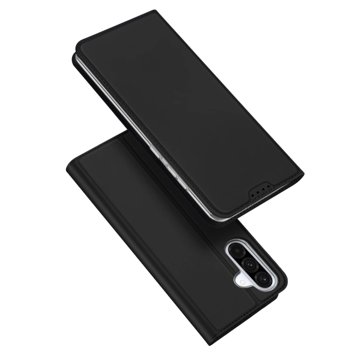 Dux Ducis Skin Pro Case for Samsung Galaxy A36 5G / A56 5G with Flip and Card Slot - Black