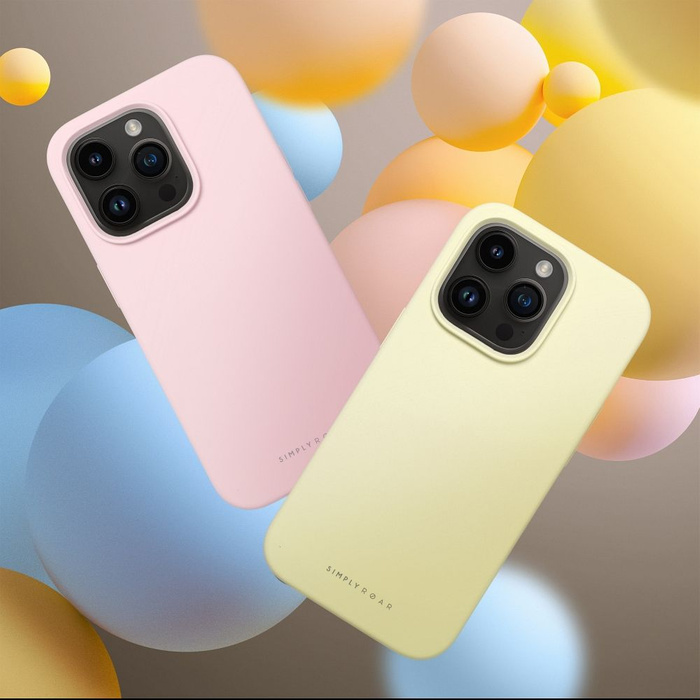 ROAR futerał CLOUD SKIN do IPHONE 12 Pro Max Jasnożółty