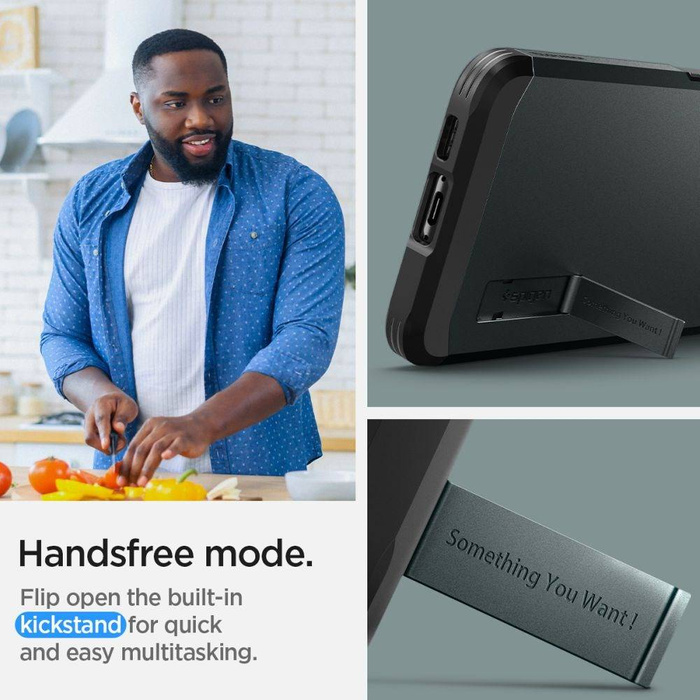 Cover Spigen Tough Armor Galaxy S23+ Plus Verde Abisso Case