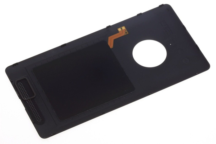 Eredeti Nokia Lumia 830 Akkumulátorfedél fekete B fokozat