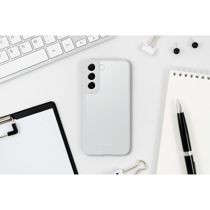 Roar case MATTE Glass Case - for Samsung Galaxy A12 steel