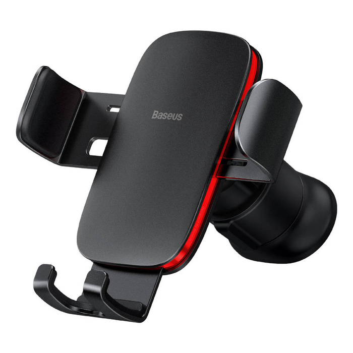 [RETURNED ITEM] Baseus Metal Age II gravitational car phone holder for ventilation grille black (SUJS000001)