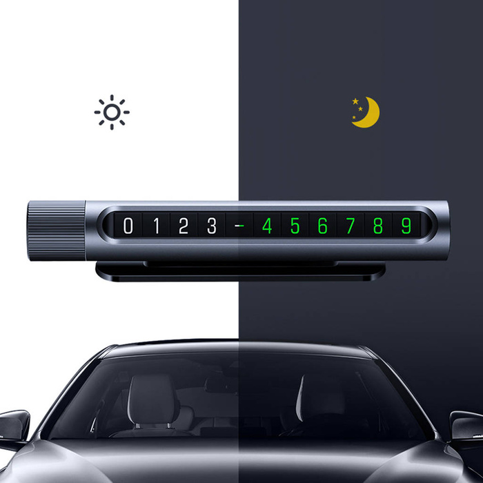 Targa parcheggio per auto Ugreen LP151 - grigia