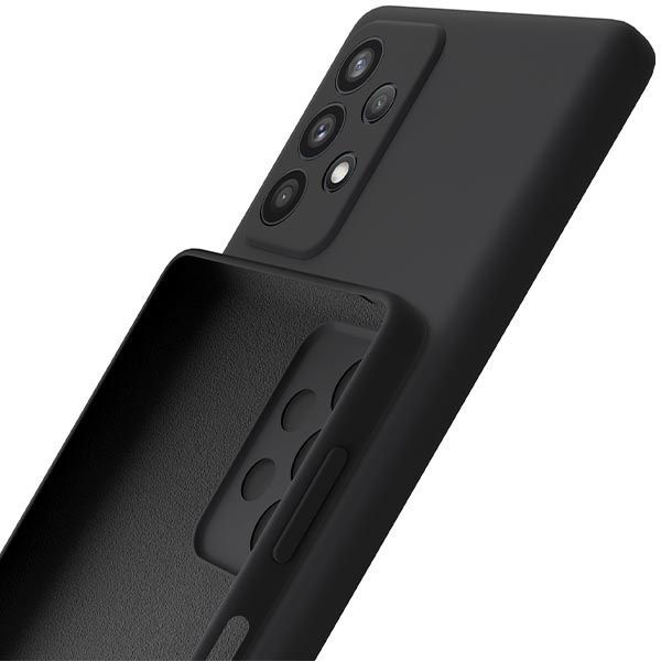 3mk Silicone Case Sam A13 4G A135 noir/noir