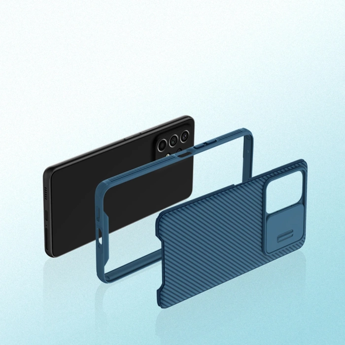 Etui Nillkin CamShield Pro do Samsung Galaxy A53 5G (niebieskie)