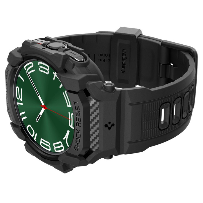 Spigen Rugged Armor "PRO" SAMSUNG Galaxy Watch ULTRA (47 MM) MATTE BLACK