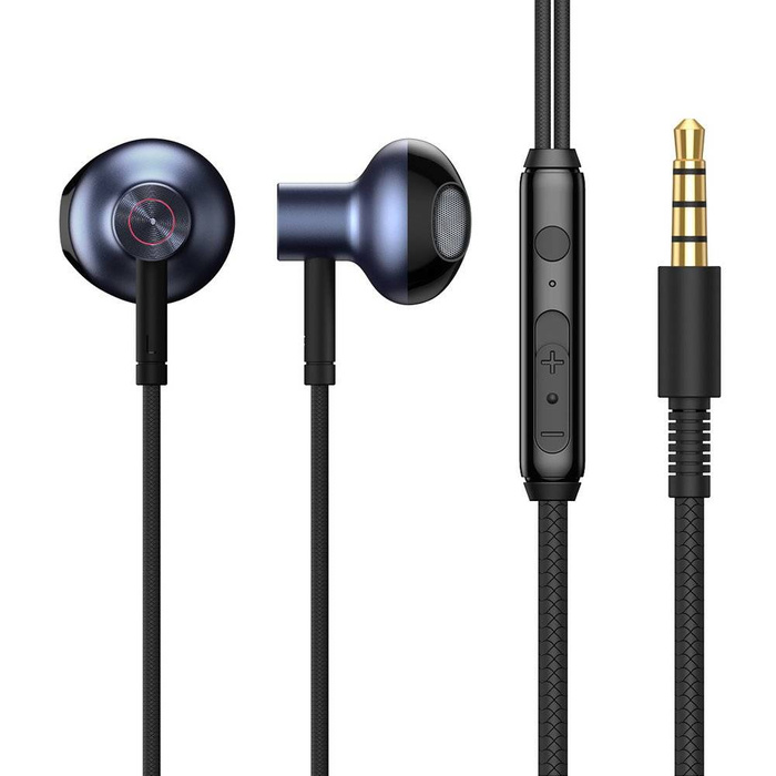 Baseus Encok H19 3,5 mm mini jack wired earphones with remote control and microphone blue (NGH19-01)