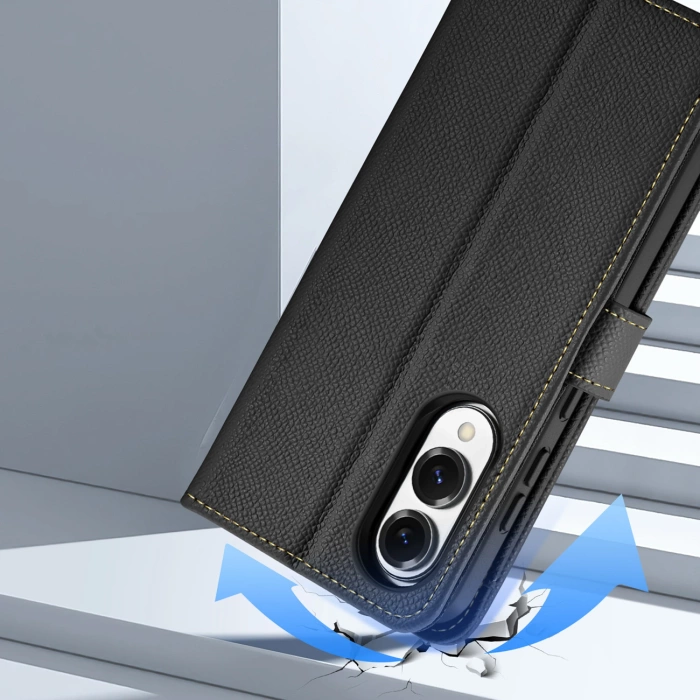 Dux Ducis Lava case with MagSafe for Samsung Galaxy S25 Edge - black