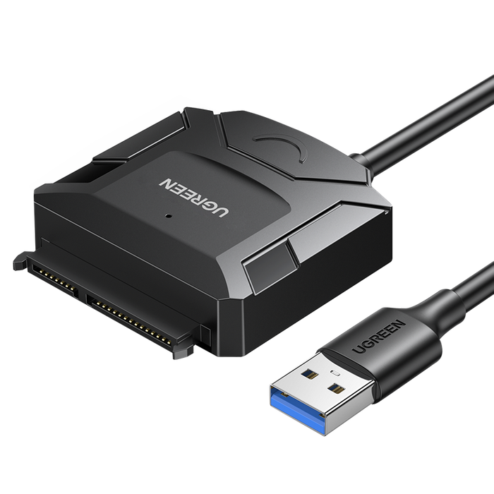 Ugreen adapter HDD SSD USB 3.0 - SATA black (20611)