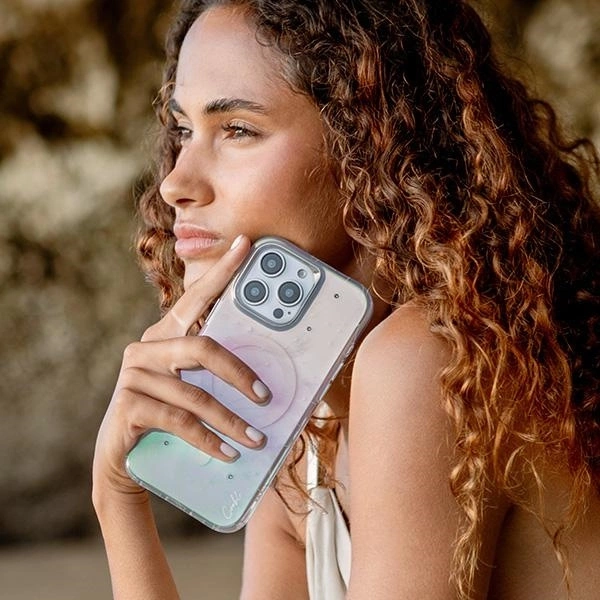 Etui UNIQ Coehl Celest iPhone 16 Pro Max  6.9" Magnetic Charging opal/iridescent