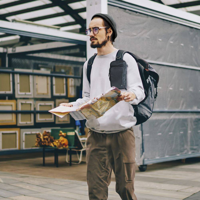 Funda Spigen KD400 BOLSO CRUZADO UNIVERSAL KLASDEN NEGRO