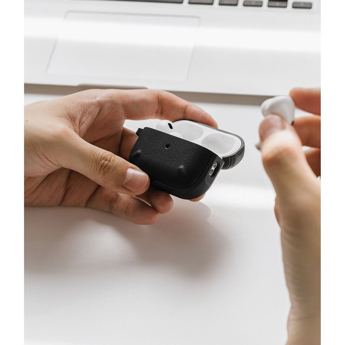 Hülle Ringke ONYX Apple AIRPODS PRO 1 / 2 SCHWARZ