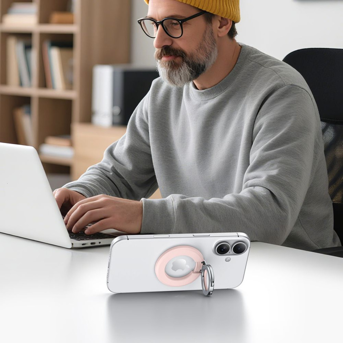 TECH-PROTECT MMR500 MAGNETIC MAGSAFE PHONE RING BABY PINK