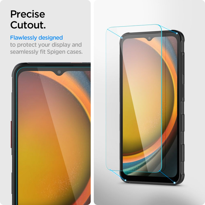 SPIGEN GLAS.TR SLIM TEMPERED GLASS 2-PACK GALAXY XCOVER 7 / 7 PRO CLEAR