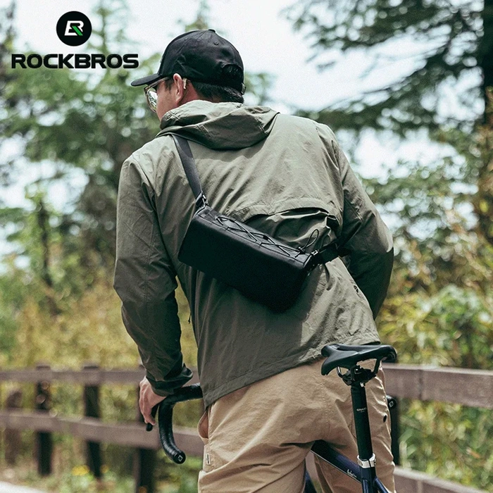 Rockbros 30110030001 brašna na řídítka - černá