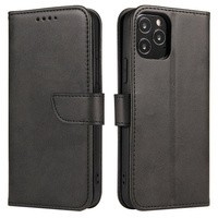 Magnet Case elegantní pouzdro pouzdro kryt s chlopní a funkcí Oppo Find X5 Pro černá