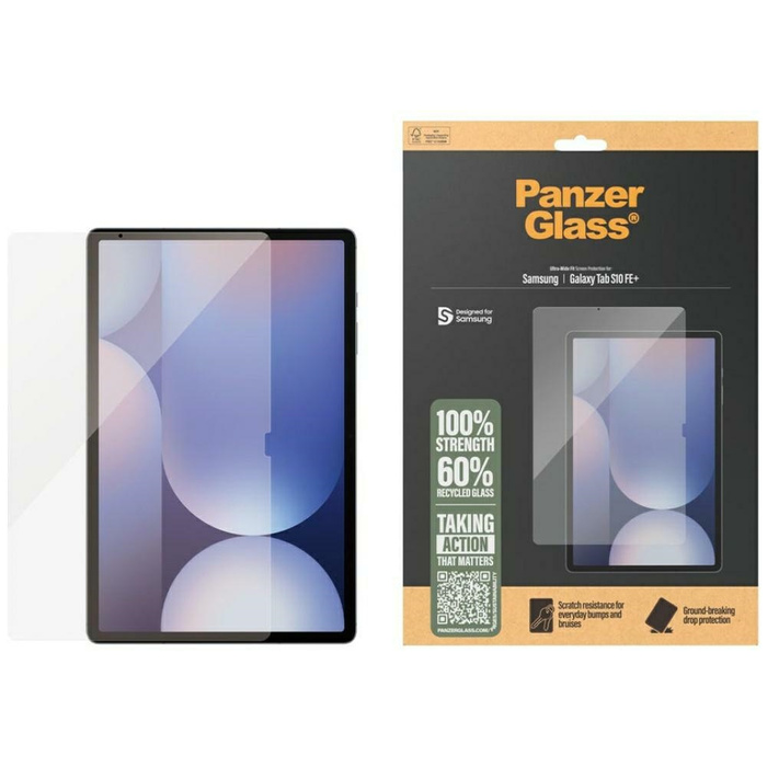 Szkło hartowane PanzerGlass Ultra-Wide   Fit do Samsung Galaxy Tab S10 FE+