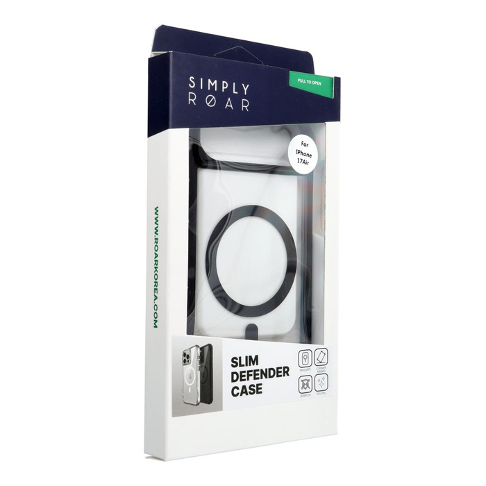 ROAR futerał SLIM DEFENDER kompatybilny z MagSafe do IPHONE 17 Air czarny