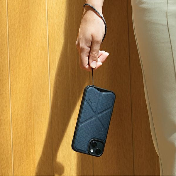 Custodia Uniq Transforma iPhone 13 Pro / 13 6.1&quot; blu / blu elettrico MagSafe