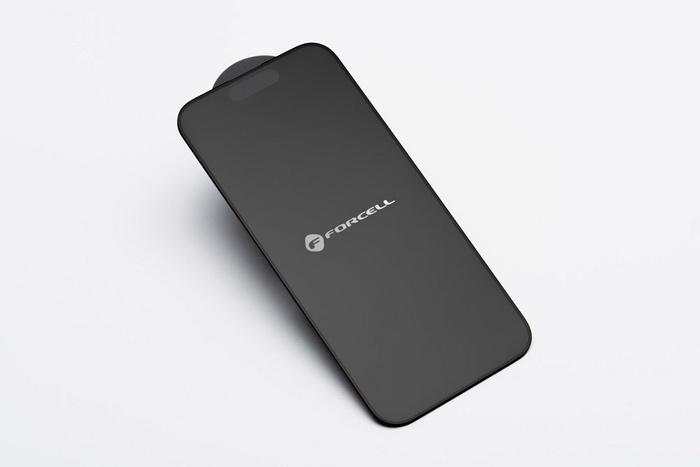 Szkło hartowane do iPhone 15 PRO MAX Forcell Matt Glass czarne