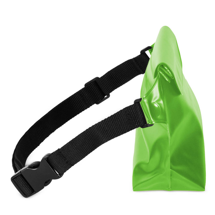 Wasserdichte PVC-Tasche / Hüfttasche – grün
