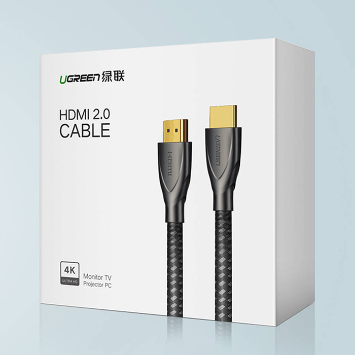 Ugreen kabel HDMI 2.0 4K UHD 2m černý (HD131)