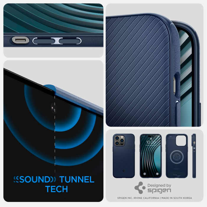 Cover Spigen Mag Armor IPhone 14 PRO MAX BLU NAVY