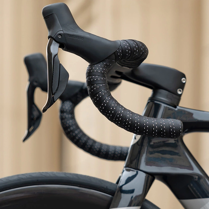 Rockbros Lenkerband Perforiert Silikon - Schwarz