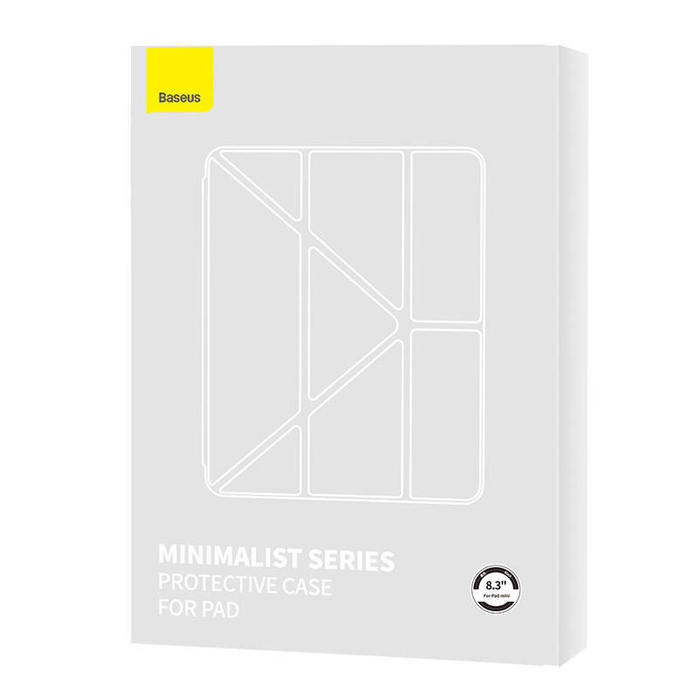 Baseus Minimalist Series IPad Mini 6 8.3" protective case (black)