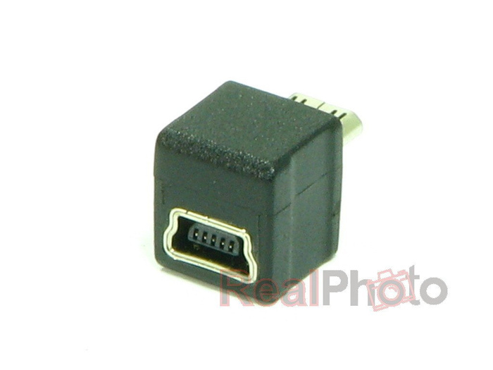 Micro USB-ről Mini USB-re átalakító TOMTOM adapter navigációhoz