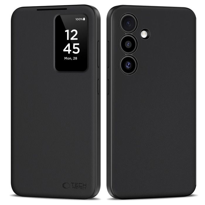 TECH-PROTECT SMART WALLET GALAXY S25 MATTE BLACK