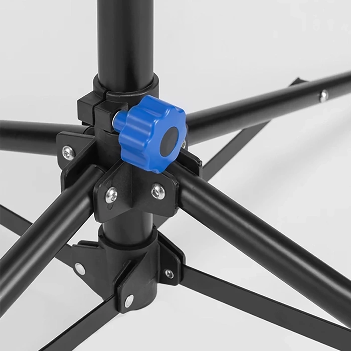 Rockbros MP-02 Bodenserviceständer für Fahrräder mit Knöpfen – schwarz