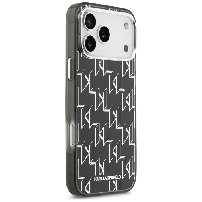 Etui Karl Lagerfeld IML KL Monogram      MagSafe do iPhone 17 Pro Max czarny