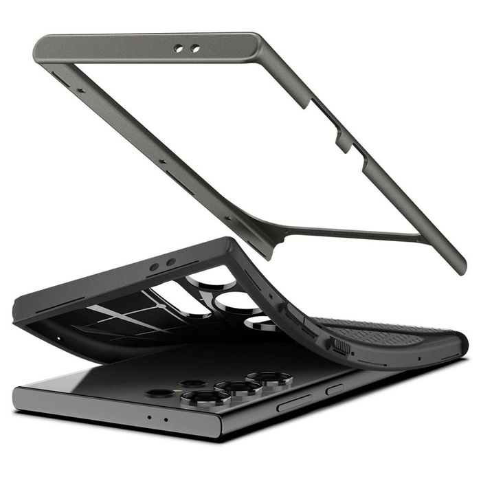 Hülle Spigen Neo Hybrid Samsung Galaxy S24 Ultra Gunmetal Case