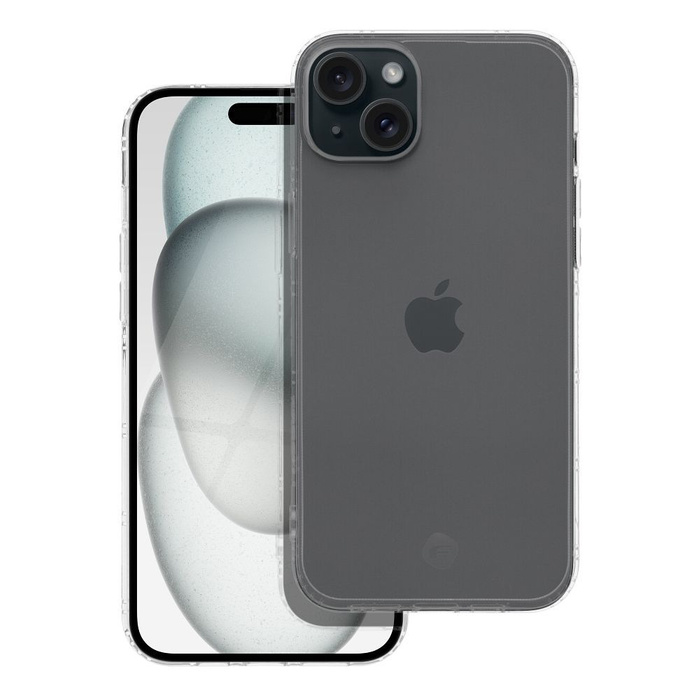 FORCELL F-PROTECT Long Lasting futerał do IPHONE 15 Plus transparentny