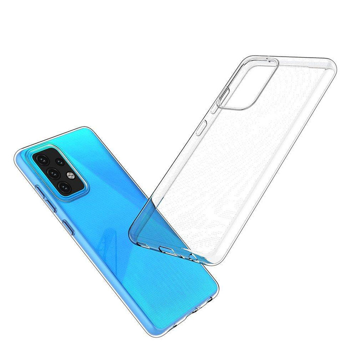 Custodia in gel TPU ultra trasparente da 0,5 mm per Motorola Moto E7 trasparente