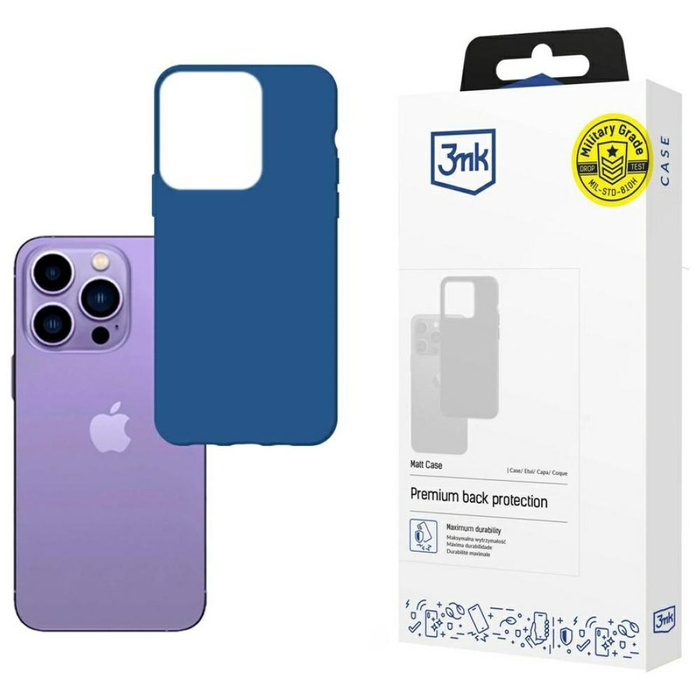 Case 3mk Matt Case iPhone 14 Pro Max 6.7" berry/blueberry