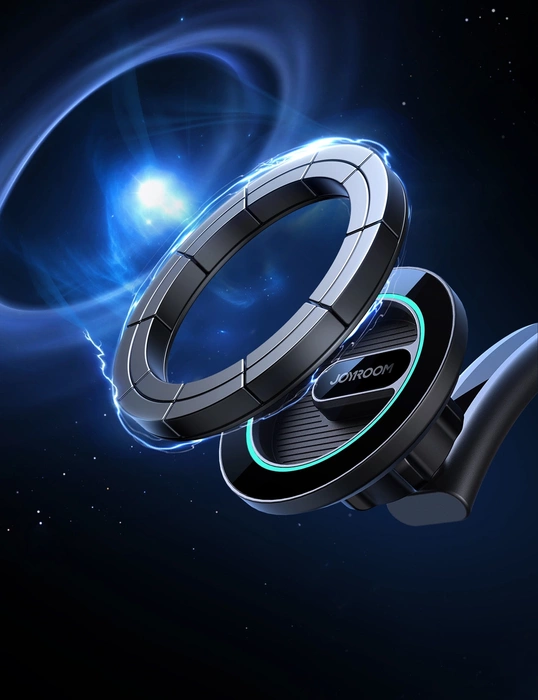 Joyroom soporte magnético para teléfono de coche para cabina, salpicadero negro (JR-ZS366)