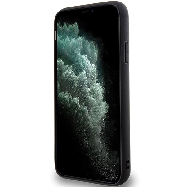 Case Karl Lagerfeld KLHCN613DMKRLK iPhone 11 / Xr 6.1" black/black hardcase 3D Rubber Multi Logo Case